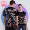Metallica M72 Santa Clara Night 2 Venue Poster At Levi’s Stadium In Santa Clara California On June 22th 2025 Featuring Skull Ritual Art All Over Print Shirt
