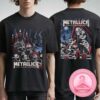Metallica M72 Santa Clara Night 2 Venue Poster At Levi’s Stadium In Santa Clara California On June 22th 2025 Featuring Skull Ritual Art Unisex T-Shirt
