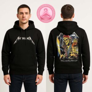 Metallica M72 Tampa Night 2 Venues Hoodie In Tampa Florida At Raymond James Stadium On June 8 2025 Two Sides Unisex Hoodie