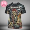 Metallica M72 Tampa Full Show Combined Venues Poster For Tampa Florida At Raymond James Stadium On June 6 8 2025 All Over Print Shirt