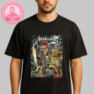 Metallica M72 Tampa Night 2 Venues Poster For Tampa Florida At Raymond James Stadium On June 8 2025 M72 North Ameria Tour Unisex T-Shirt