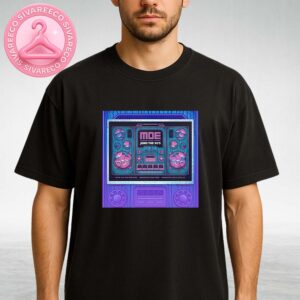 Moe Jams The 90s Poster At Charleston Pour House In Charleston South Carolina On June 18 And 19 2025 Unisex T-Shirt