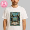 Korn Poster At Hellfest In Clisson France On June 19 2025 Featuring Voodoo Skull And Anatomical Horror Artwork Unisex T-Shirt