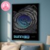 Shadowgrass Summer Tour 2025 Music Poster With Psychedelic UFO Artwork Home Decor Poster Canvas