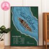 Slightly Stoopid Poster At Cocoa Riverfront Park In Cocoa Florida On June 29 2025 Featuring Tropical Dolphins And Psychedelic Surf Art Home Decor Poster Canvas