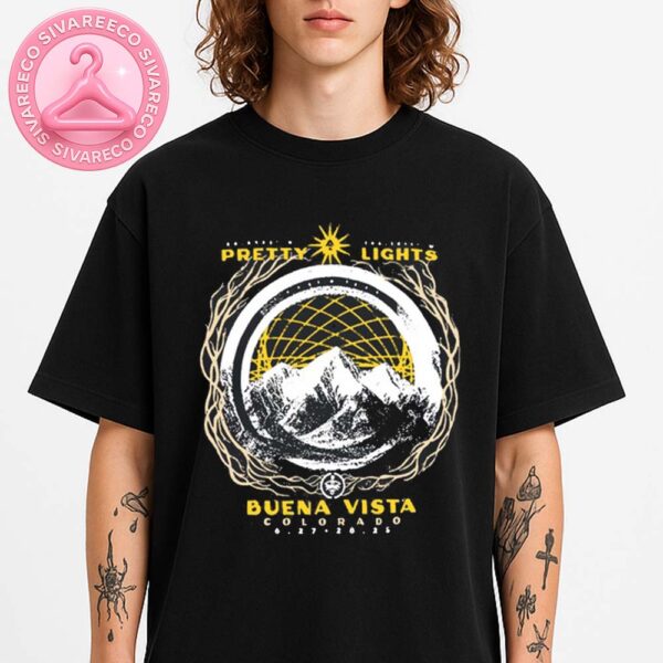 Pretty Lights Buena Vista Colorado Tour Shirt June 27–28 2025 Unisex T-Shirt