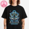 Pixies North America Tour 2025 Poster Featuring Classical Greek Art Style and Full US Canada Dates Two Sides Unisex T-Shirt