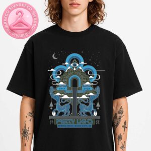 Pretty Lights at Meadow Creek in Buena Vista CO on June 27 2025 – Yahn Dawn Poster in Blue Unisex T-Shirt