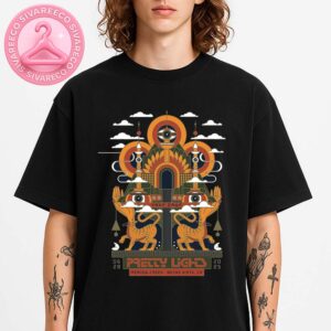 Pretty Lights at Meadow Creek in Buena Vista CO on June 28 2025 – Yahn Dawn Poster in Orange Unisex T-Shirt