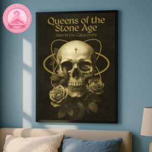Queens Of The Stone Age Alive In The Catacombs Home Decor Poster Canvas