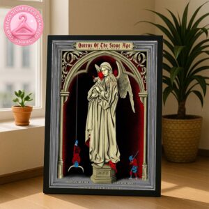 Queens Of The Stone Age Night 2 The End Is Nero Tour Music Show Poster In Boston MGM Music Hall at Fenway June 11 2025 Home Decor Poster Canvas