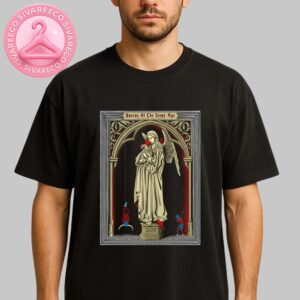 Queens Of The Stone Age Night 2 The End Is Nero Tour Music Show Poster In Boston MGM Music Hall at Fenway June 11 2025 Unisex T-Shirt