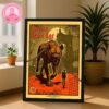 Slipknot At Ferrara Music Festival In Ferrara Italy On June 17 2025 With Red Venomous Skull Centipede Artwork Home Decor Poster Canvas