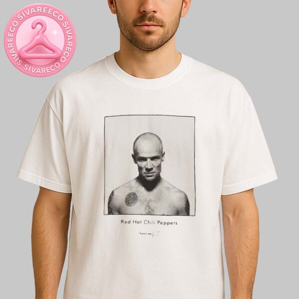 Red Hot Chili Peppers x Ross Halfin x STANDARD Chad Smith BW Photo Tee Unisex T-Shirt