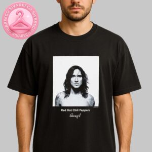 Red Hot Chili Peppers x Ross Halfin x STANDARD John Frusciante BW Photo Tee Unisex T-Shirt