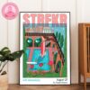 Sublime Live Show Poster At Red Rocks Amphitheatre In Morrison CO On April 18 2025 Featuring Psychedelic Comic Mushroom Sun And Alien Artwork Home Decor Poster Canvas