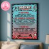 Hozier Unreal Unearth Tour Poster At Historic Crew Stadium In Columbus Ohio On June 18 2025 With Double Exposure Microphone And Silhouette Artwork Home Decor Poster Canvas