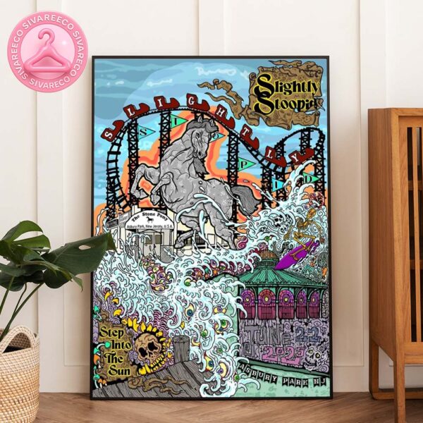 Slightly Stoopid Music Show At The Stone Pony In Asbury Park NJ On June 22 2025 Home Decor Poster Canvas
