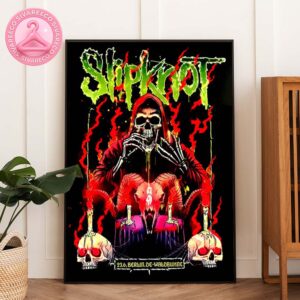 Slipknot Live Show Poster At Waldbühne In Berlin Germany June 23 2025 Home Decor Poster Canvas