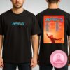Metallica M72 Santa Clara Night 1 Venue Poster In Santa Clara California At Levi’s Stadium On June 20 2025 Skull Candle Artwork Unisex T-Shirt