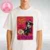 Sublime Live Show Poster At Red Rocks Amphitheatre In Morrison CO On April 18 2025 Featuring Psychedelic Comic Mushroom Sun And Alien Artwork Unisex T-Shirt