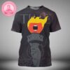 Slipknot Music Show Poster In Hannover Expo Plaza June 10 2025 Red Horror Masks Artwork All Over Print Shirt