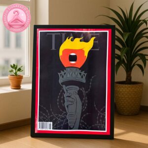 TIME Magazine Cover Featuring Donald Trump June 23 2025 Home Decor Poster Canvas