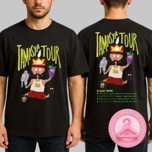 Tamasya Tour 2025 Poster Featuring Jadwal Terakhir With Colorful Puppet Artwork At Depok Jaksel Alam Sutera Two Sides Unisex T-Shirt