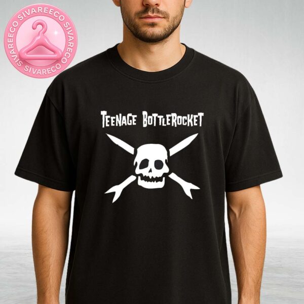 Teenage Bottlerocket Skull And Crossed Arrows Logo Official Punk Rock Band Merch Unisex T Shirt