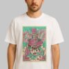 Suicidal Tendencies Live Tour 2025 Poster For USA Tour Grunge Punk Style Skeleton Wearing ST Cap With Barbed Wire Background Art Work Unisex T-Shirt