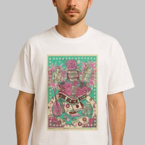 The Black Keys Music Show Poster No Rain No Flowers Tour In Wilmington NC At Live Oak Bank Pavilion On June 11 2025 Unisex T-Shirt