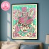 The Black Keys Poster At Stone Pony Summer Stage In Asbury Park New Jersey On June 14 2025 With Psychedelic Roses And Venue Illustration Home Decor Poster Canvas