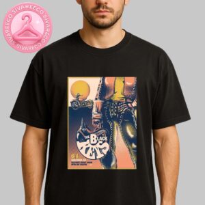 The Black Keys Poster Live Show For San Diego CA At Calcoast Credit Union Oprn Air Theatre On June 4 2025 Unisex T-Shirt
