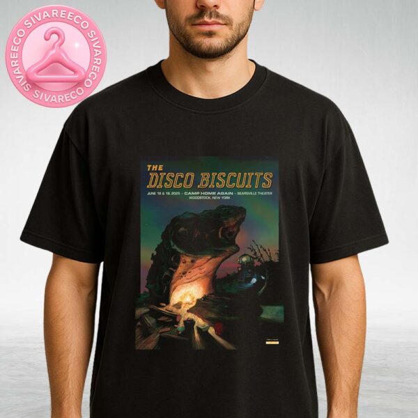 The Disco Biscuits At Camp Home Again In Lafayette GA On June 18 2025 Unisex T-Shirt