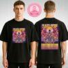 Slipknot Live Show Poster For LDLC Arena In Lyon France June 25 2025 Dark Occult Style Concert Unisex T-Shirt