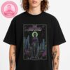 Wu Tang Clan Live Show Poster At Crypto Dot Com Arena In Los Angeles CA On June 22 2025 Featuring Blue Samurai Warrior Shooting Lightning Unisex T-Shirt