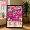 Stick Figure x Cali Vibes Poster Live Show In Long Beach CA At Marina Green Park On Saturday June 7th 2025 Home Decor Poster Canvas