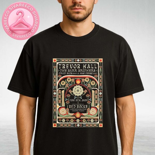 Trevor Hall At Red Rocks Amphitheatre In Morrison Colorado On June 15 2025 Unisex T-Shirt