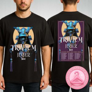 Trivium Ascend Above The Ashes Tour 2025 Poster With Jinjer And Heriot At Myrtle Beach Convention Center In Myrtle Beach SC On October 31 2025 All Over Print Shirt