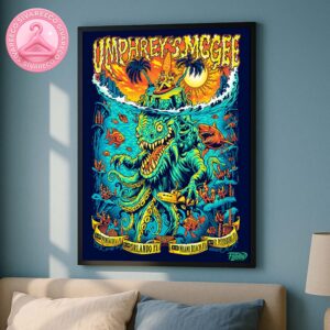 Umphrey’s McGee Summer 2025 Florida Tour Home Decor Poster Canvas