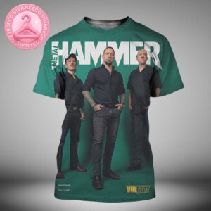 Volbeat Band Poster 2025 Metal Hammer Magazine Special Edition Cover All Over Print Shirt