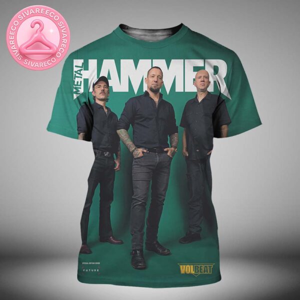 Volbeat Band Poster 2025 Metal Hammer Magazine Special Edition Cover All Over Print Shirt