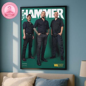 Volbeat Band Poster 2025 Metal Hammer Magazine Special Edition Cover Home Decor Poster Canvas