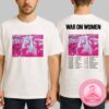 Wales Marina Official Tour Poster The Princess Of Power Tour 2025 In USA Canada Mexico Two Sides Unisex T-Shirt