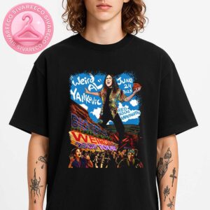Weird Al Yankovic Bigger and Weirder Tour 2025 Poster at Red Rocks Amphitheatre June 24 2025 Unisex T-Shirt