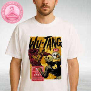 Wu Tang Clan Comic Style Live Show At Moody Center In Austin TX On June 15 2025 Unisex T-Shirt