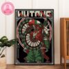 Queens Of The Stone Age Poster At Huntington Bank Pavilion In Chicago Illinois On June 21 2025 With Mosaic Sculpture Head Design Home Decor Poster Canvas