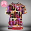 The Disco Biscuits At Camp Home Again In Lafayette GA On June 18 2025 With Neon Holographic Cassette Player Design All Over Print Shirt