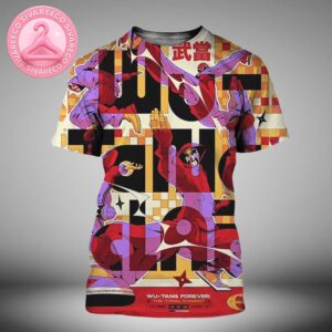 Wu-Tang Clan Final Champer Tour 2025 Live Show Poster At Footprint Center In Phoenix Arizona On June 10 2025 All Over Print Shirt