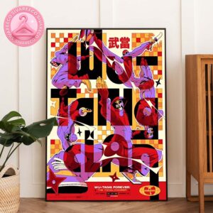 Wu-Tang Clan Final Champer Tour 2025 Live Show Poster At Footprint Center In Phoenix Arizona On June 10 2025 Home Decor Poster Canvas